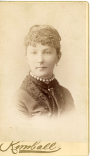 Unidentified woman, possibly Lizzie Cash
