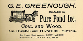 G. E. Greenough Ice ad, 1902