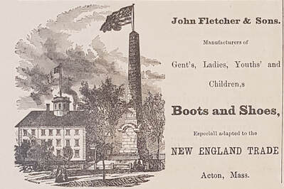 Ad for John Fletcher & Sons, 1874