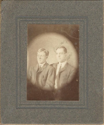 Two Young Men, Unidentified