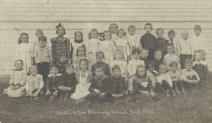 South Acton Primary School Class Picture Sept. 1903