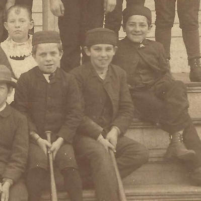 Closeup, Students Smiling 1886