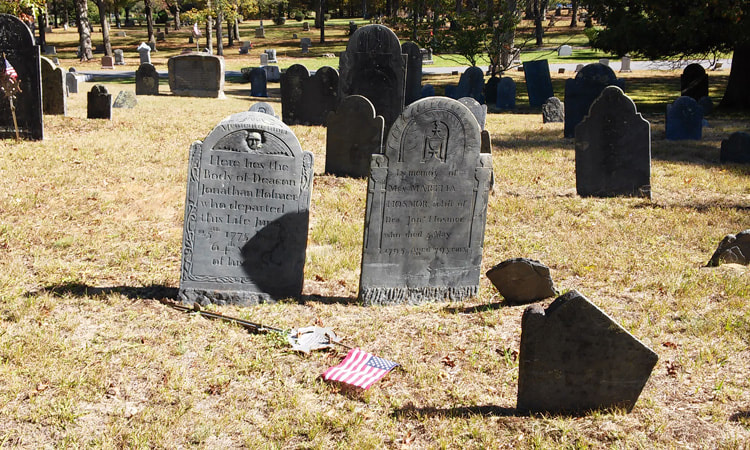 Deacon Jonathan Hosmer gravestone