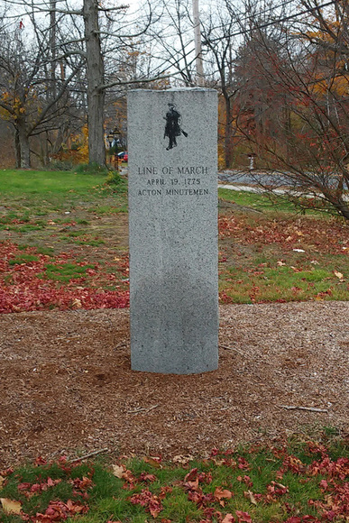 Line of March Marker, Minuteman Road
