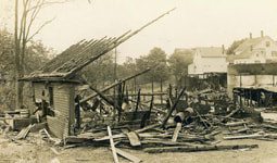Burned Barrel Shop, 1913