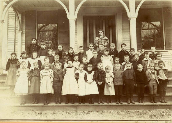 South Acton School, class of Bertha Gardner, 1895