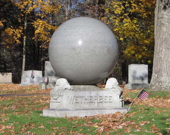 Wetherbee stone; Pickards are directly behind.